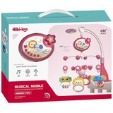  Muzička vrteška za krevetac sa životinjama, roze | Eponuda.com