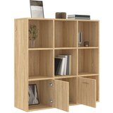 Ormarić za knjige boja hrasta 98x30x98 cm od konstruiranog drva | shoptok.hr