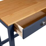  Konzolni stol Hill s 2 ladice sivi 110 x 45 x 74 cm od borovine | Shoptok.si