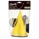  Zabava set, zlata - črna - 13 kosov | Shoptok.si
