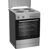Beko električni štednjak FBE66000DS, 66l, srebrne boje Cijene