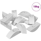  Polumjesečni podložak 18 pcs Bijelo M6 PP | shoptok.hr