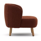 Kave Home Fotelj iz tkanine bouclé v barvi terakote Ulit – | Shoptok.si