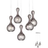  Redo 01-2262 - Luster na sajli LOB 5xE27/42W/230V siva | Eponuda.com