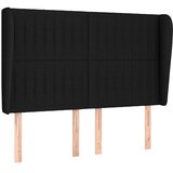  Krevet s oprugama i madracem crni 140 x 190 cm od tkanine | shoptok.hr