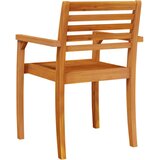  Vrtne stolice 4 kom 59x55x85 cm od masivnog bagremovog drva | shoptok.hr