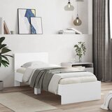  Okvir kreveta s uzglavljem bijeli 90x190 cm konstruirano drvo | shoptok.hr