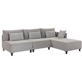 Atelier Del Sofa ugaona garnitura Matris Right Grey | ePonuda.com