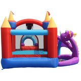 Happy Hop dvorac na napuhavanje Kuća za zabavu s toboganom | shoptok.hr