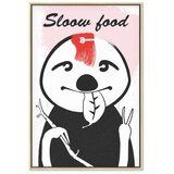  Slika - Sloth Trendsetter (1 Part) Vertical 40x60 U prirodnom drvenom okviru | shoptok.hr