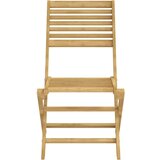  Zložljivi vrtni stoli 8 kosov 48,5x61,5x87 cm trdna akacija | Shoptok.si