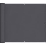 Balkonski zaslon antracit 90x700 cm 100 % poliester Oxford | shoptok.hr