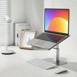 Baseus Nosilec namizni ALU za prenosnik LUJS000012 srebrn, (20399021) | Shoptok.si