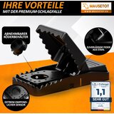 FAIRFIELD komplet 8 pasti za miši z nedrsečim sprožilcem + nestrupena vaba | Shoptok.si