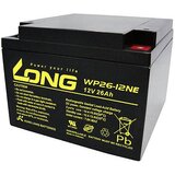 Long WP26-12NE WP26-12NE svinčeni akumulator 12 V 26 Ah svinčevo-koprenast (Š x V x G) 166 x 125 x 175 mm M6-vijačni priklop obstojnostni cikel\, nizko samopraznjenje\, brez vzdrževanja, (20439427) Cene
