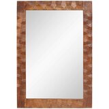 Zrcalo za kupaonicu Finš acacije smeđa 50 x 70 x 2,5 cm | Eponuda.com