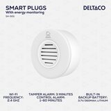 Deltaco SMART HOME WiFi sirena, BIJELA | shoptok.hr