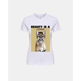 Only Majice & Polo majice 15291975 VIBE Bela | Shoptok.si