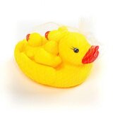 Hk Mini igračka gumena patka i pačići u mreži Slike