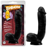  Rubicon Dildo sa testisima, Crni, 22 cm | Eponuda.com