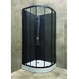 AQUAART tuš kabina eva black 90x90x205 cm | shoptok.hr