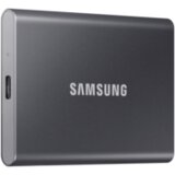  EXT.SSD SAMSUNG Portable T7 1TB USB 3.2 Gen 2 Sequential Read/Write : Up to 1,050MB/sec /Up to 1,000 MB/sec/siva/MU-PC1T0T/WW | Eponuda.ba
