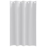 vidaXL Zavjese sa zavjesama 2 pcs Svijetlo siva 175 x 140 cm Poliester | shoptok.hr