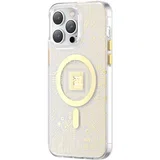 Magnetni ovitek za iPhone 14 Plus MagSafe PQY Geek Series zlat, (21522106)