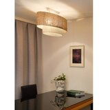  Duolla - Plafonski luster DOUBLE OVAL YUTE 2xE27/15W/230V braon/krem | Eponuda.com
