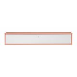 Hammel Furniture Bijela/ružičasta TV komoda 133x22x32,5 cm Mistral – Cijene