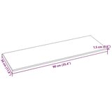 Zidna uzglavlja 12 pcs Crna 90 x 30 cm tkanina | shoptok.hr