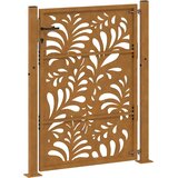  Vrtna vrata 100x125 cm, otporna na vremenske uvjete, valoviti dizajn | shoptok.hr