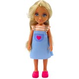 Mini lutka za igru sa psom i &amp;scaron;tencima - 13 cm Slike