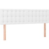  S oprugama i madracem bijeli 140x190 cm od umjetne kože | shoptok.hr