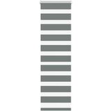 vidaXL Zebra senčilo temno sivo 45x100 cm tkanina širina 40,9 cm Cene