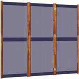  The Living Store Paravan 3-delni temno moder 210x180 cm - Paravan, (21500514) | Shoptok.si