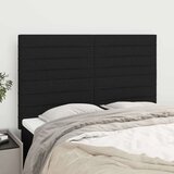  Uzglavlja 4 kom crni 72 x 5 x 78/88 cm od tkanine Cijene