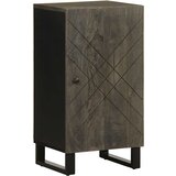 vidaXL Komoda črn 40x33x75 cm trden mangov les Cene