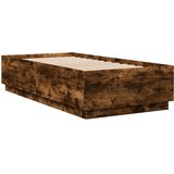  Okvir za krevet boja hrasta 75x190 cm konstruirano drvo | Eponuda.com