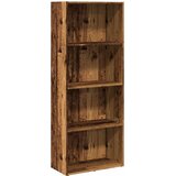  Regal za knjige boja starog drva 60x30x152 cm konstruirano drvo | shoptok.hr