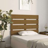  Uzglavlje smeđa boja meda 75 x 3 x 80 cm od masivne borovine | shoptok.hr