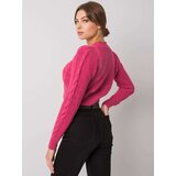 RUE PARIS Sweater-LC-SW-A4.40X-Dark Pink | Shoptok.si