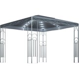  Sjenica s LED svjetlosnim trakama 300 x 300 cm antracit | shoptok.hr
