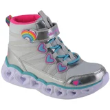 Skechers Sweetheart Lights - Sweet Styling Srebrna