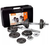 LiveUp Sports utezi 15 kg u kovčegu LiveUp Cijene