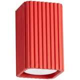 Sollux Lighting Stropna svetilka RAYO 10 rdeča, (5000500076) | Shoptok.si