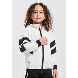 Urban Classics Girls' Crinkle Batwing Jacket White/Black | Shoptok.si