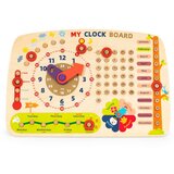 ECO TOYS drvena edukativna ploča na engleskom jeziku | shoptok.hr