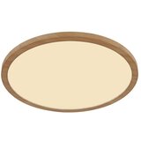 Globo Okrugla stropna LED svjetiljka Sapana (24 W, Topla bijela, Smeđa, Ø x V: 42 x 2,5 cm) | shoptok.hr
