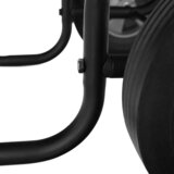 Kondela Voziček za drva, s kolesi, kovano železo, črn, RATER | Shoptok.si